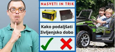 Kako produžiti vijek trajanja baterije u dječjem automobilu