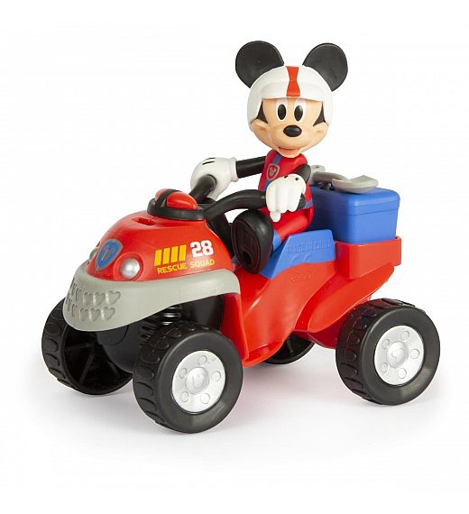 Imc Toys figura Mickey in super vozilo quad 181915