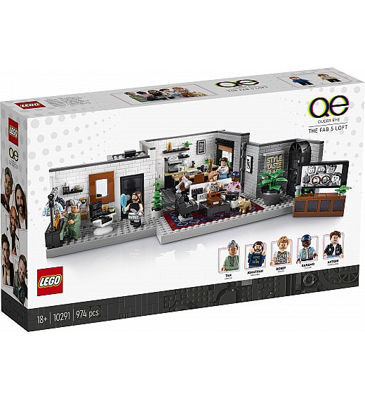 Lego® Icons 10291 Queer Eye – Podstrešno stanovanje fantas