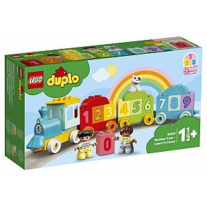 Lego kocke Duplo Številski vlak - učimo se šteti 10954