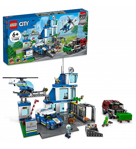 Lego kocke City Policijska postaja 60316