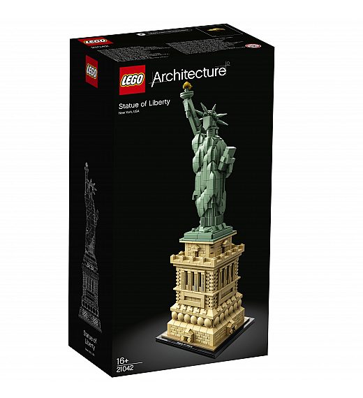 Lego kocke Architecture Kip Svobode 21042