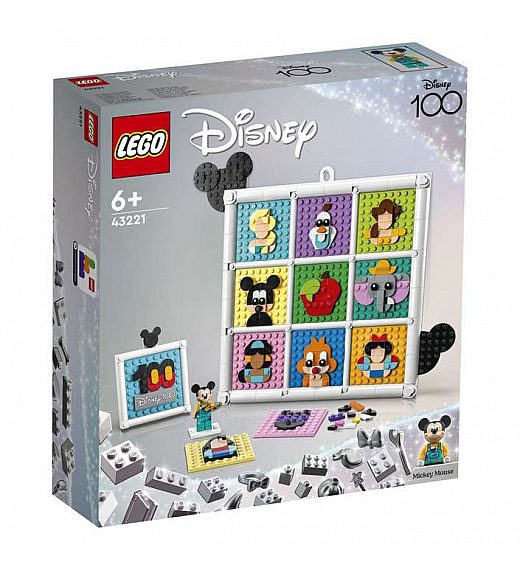 LEGO kocke DISNEY 100 godina Disneyjevih animiranih ikona 43221