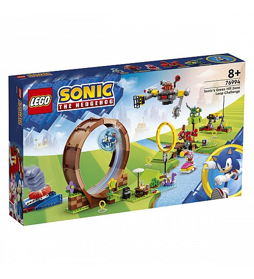 Lego kocke Sonicov izziv z zanko na Zelenem griču 76994