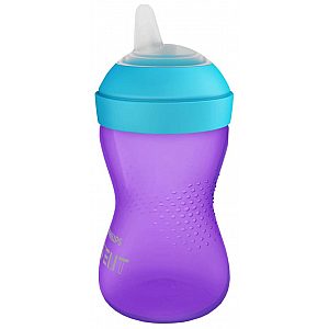 Avent SCF802/02 lonček z ustnikom mehkim, 300ml, 9m+, ž