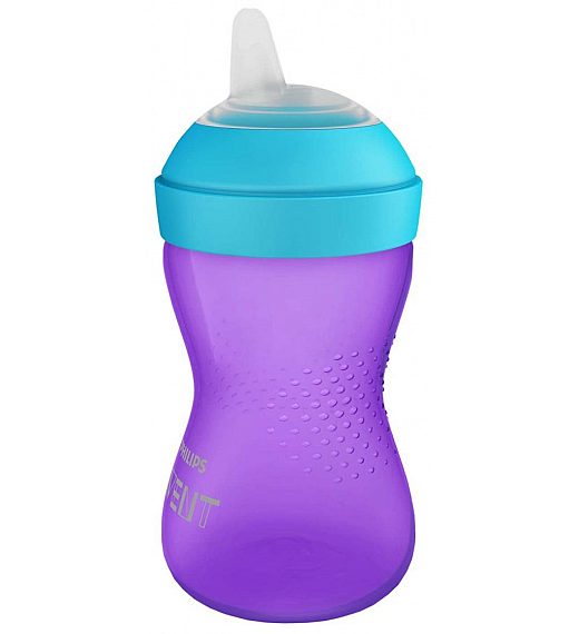 Avent SCF802/02 lonček z ustnikom mehkim, 300ml, 9m+, ž