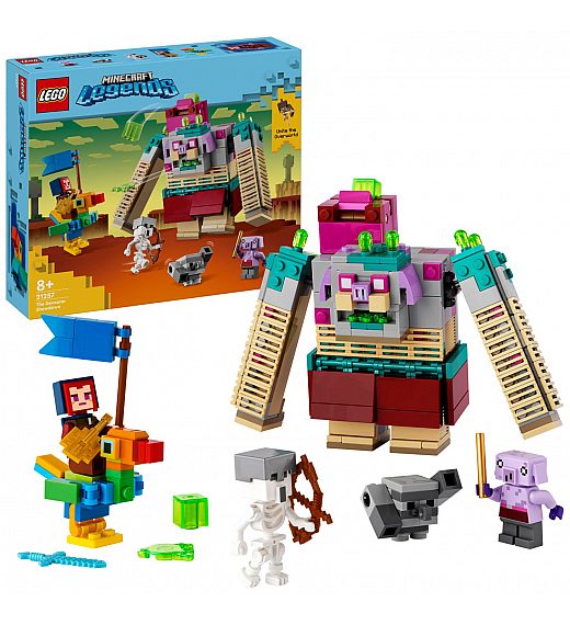 Lego kocke Minecraft Končni obračun z Devourerjem 21257