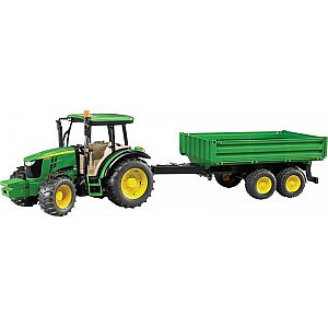 BRUDER traktor John Deere sa kiper prikolico 02108