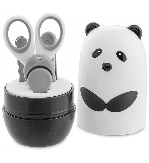 Chicco komplet za nego za nego 4 v 1 panda white-black