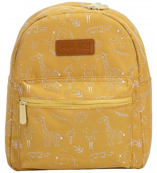 Nahrbtniki za vrtec Small animals yellow