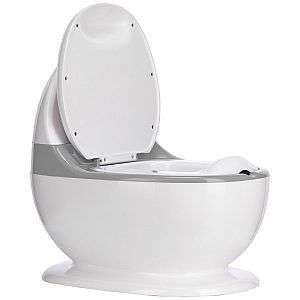 Glasbena kahlica MINI TOILET z zvokom vode white