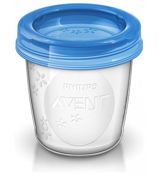 Avent SCF618/10 posodica za shranjevanje 180ml, 10/1 + adapter