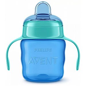 Avent SCF551/05 lonček z ustnikom 200ml, 6m+, m blue