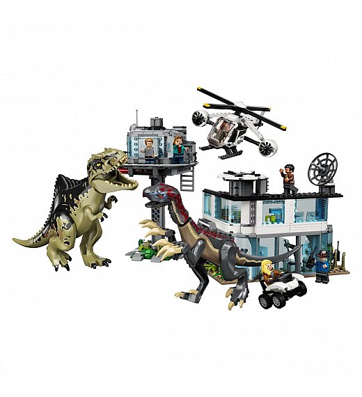 Lego® Jurassic World™ 76949 Napad gigantozavra in terizinozavra