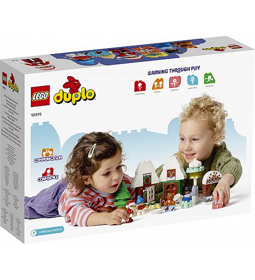 Lego Duplo 10976 Kuća Djeda Božićnjaka od paprenjaka