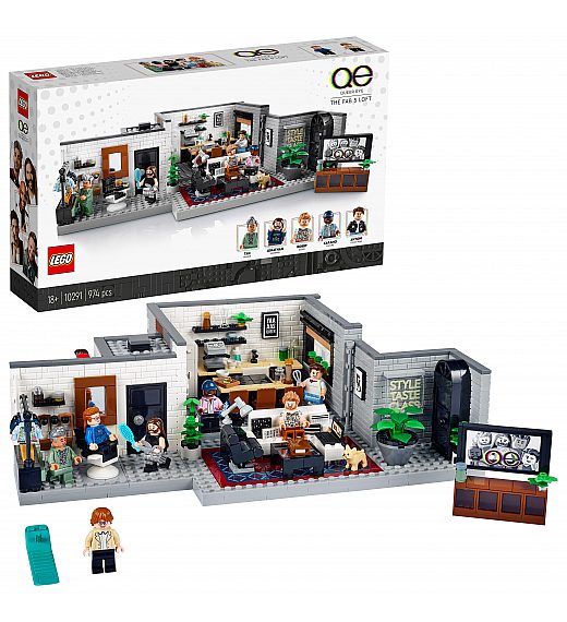 Lego® Icons 10291 Queer Eye – Podstrešno stanovanje fantas