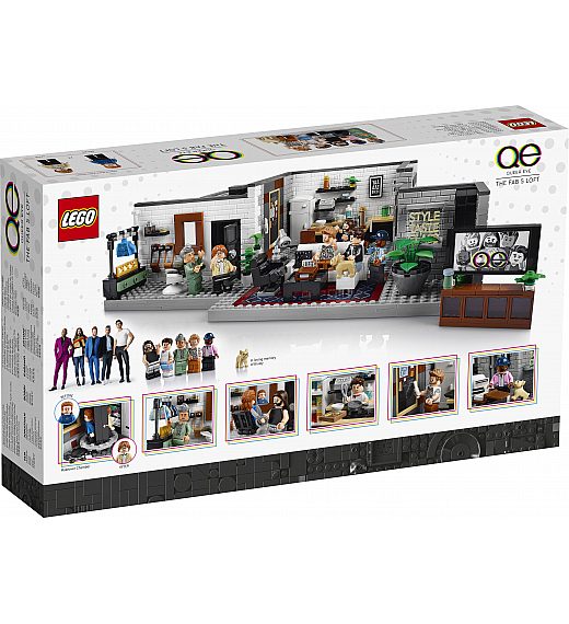 Lego® Icons 10291 Queer Eye – Podstrešno stanovanje fantas