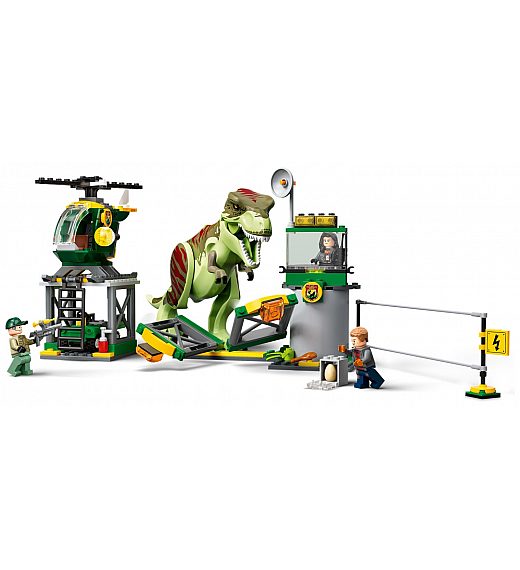 Lego Kocke Tiranozavrov pobeg 76944