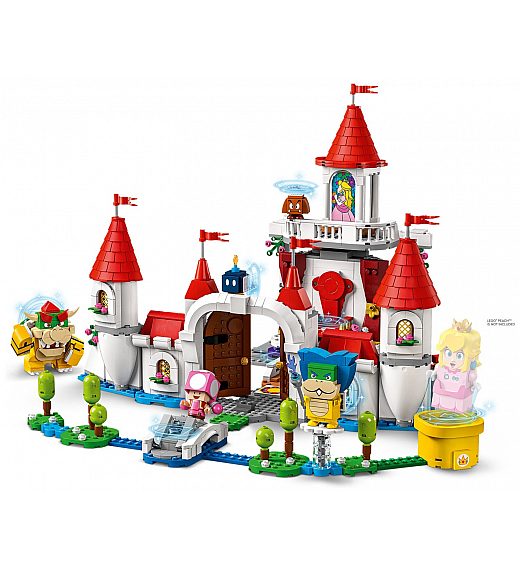 Lego kocke Razširitveni komplet Grad princese Peach 71408