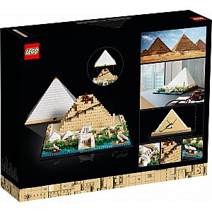 LEGO kocke ARCHITECTURE Velika piramida u Gizi 21058