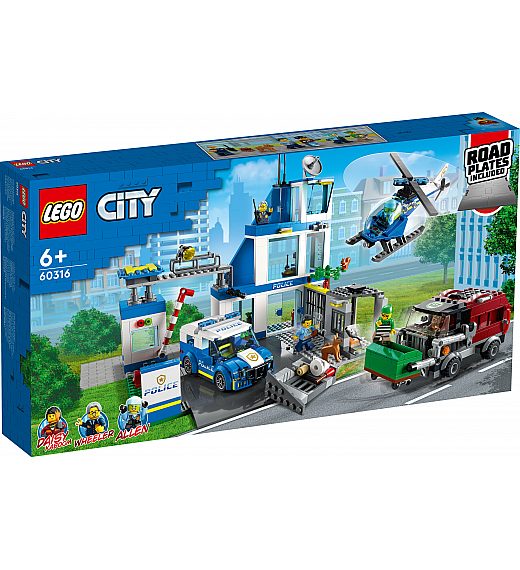 Lego kocke City Policijska postaja 60316