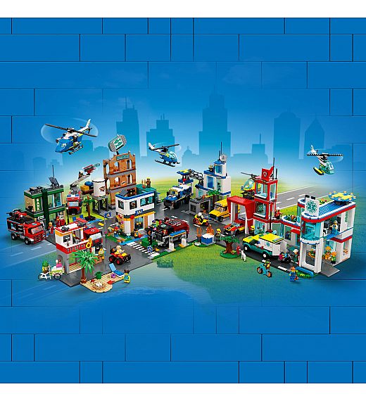 Lego kocke City Policijska postaja 60316