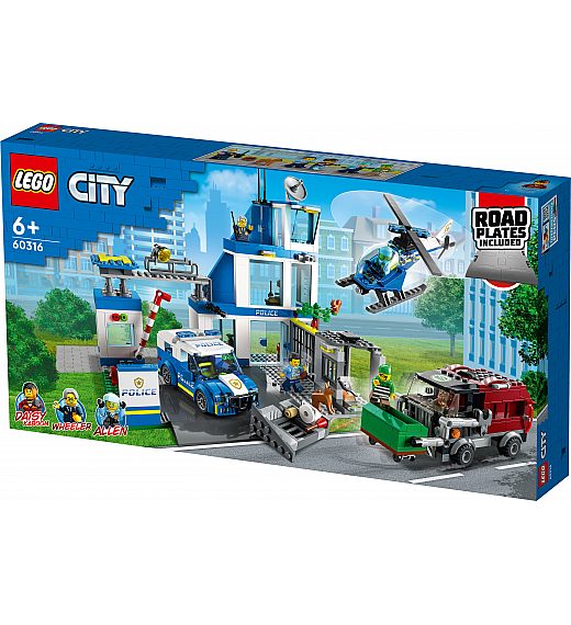 Lego kocke City Policijska postaja 60316