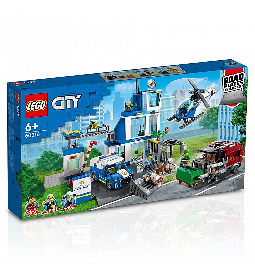 Lego kocke City Policijska postaja 60316