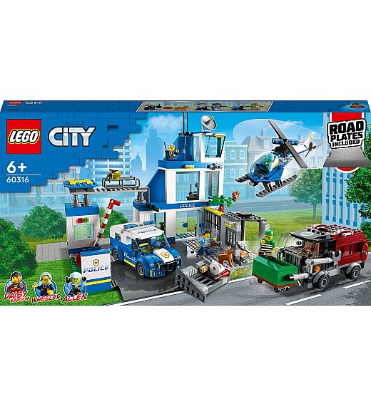 Lego kocke City Policijska postaja 60316