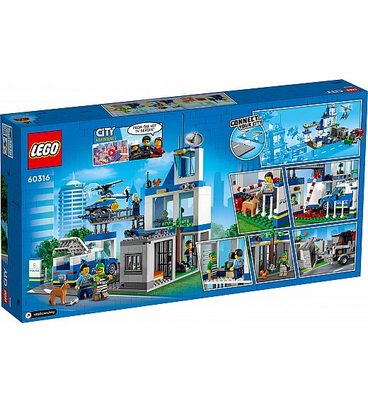 Lego kocke City Policijska postaja 60316