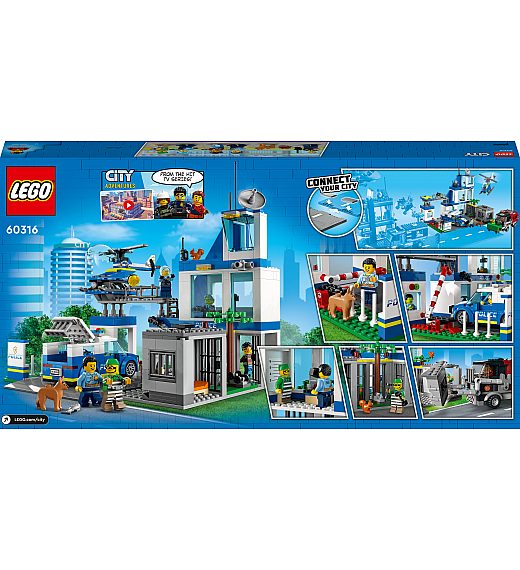 Lego kocke City Policijska postaja 60316