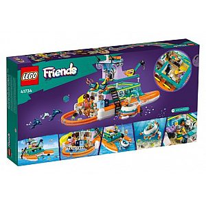 Lego kocke Friends Pomorski reševalni čoln 41734