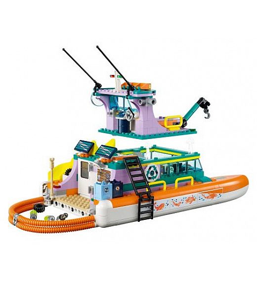 Lego kocke Friends Pomorski reševalni čoln 41734