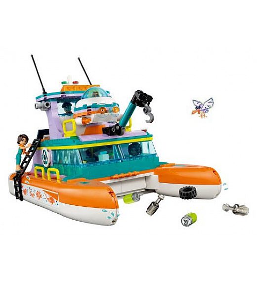 Lego kocke Friends Pomorski reševalni čoln 41734