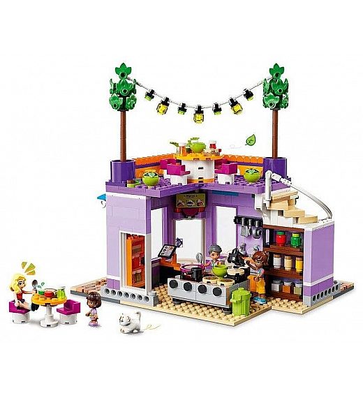 Lego kocke Friends Ljudska kuhinja v Heartlake Cityju 41747