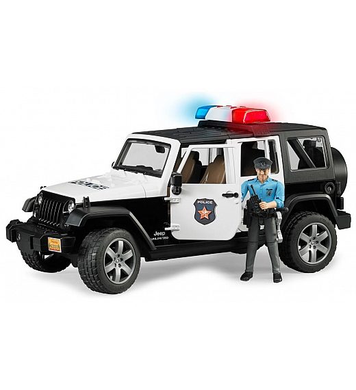 Bruder policijski Jeep Wrangler 02526