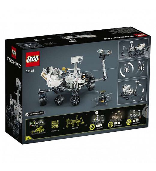 Lego® kocke Technic™ NASA Mars Rover Perseverance 42158