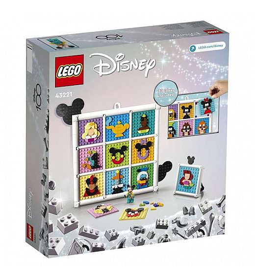 LEGO kocke DISNEY 100 godina Disneyjevih animiranih ikona 43221