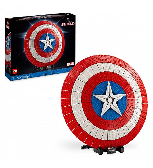 Lego kocke Super Heroes Ščit Stotnika Amerike 76262