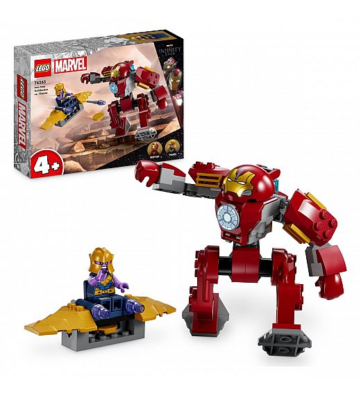 Lego kocke Super Heroes Iron Manov Hulkbuster protiv Thanosa 76263