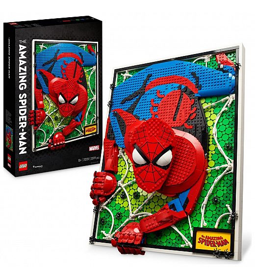 Lego kocke Art Osupljivi Spider-Man 31209