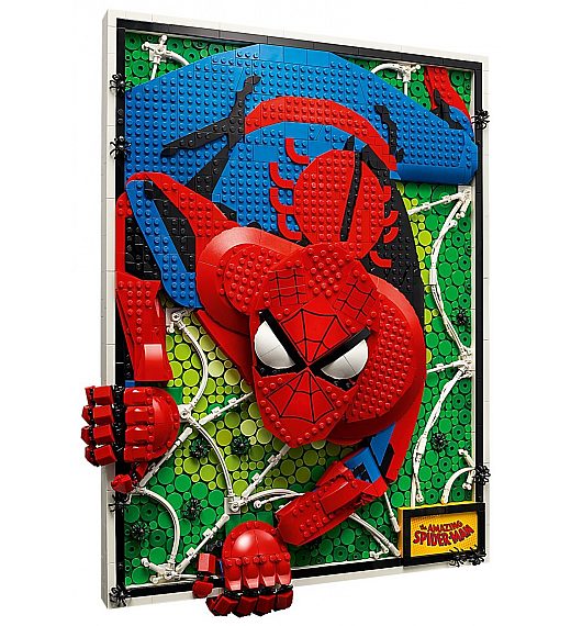 Lego kocke Art Osupljivi Spider-Man 31209