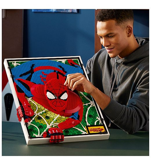 Lego kocke Art Osupljivi Spider-Man 31209