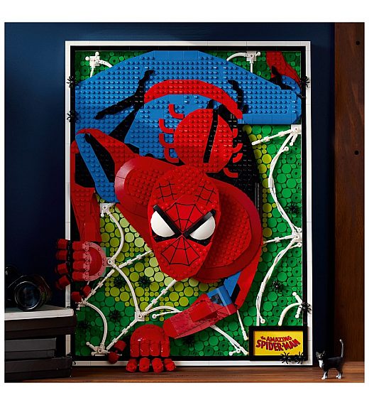 Lego kocke Art Osupljivi Spider-Man 31209