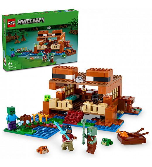 Lego kocke Minecraft Žabja hiša 21256