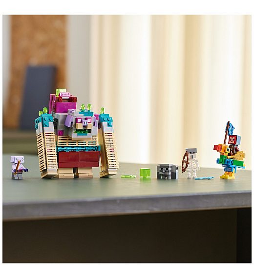 Lego kocke Minecraft Končni obračun z Devourerjem 21257