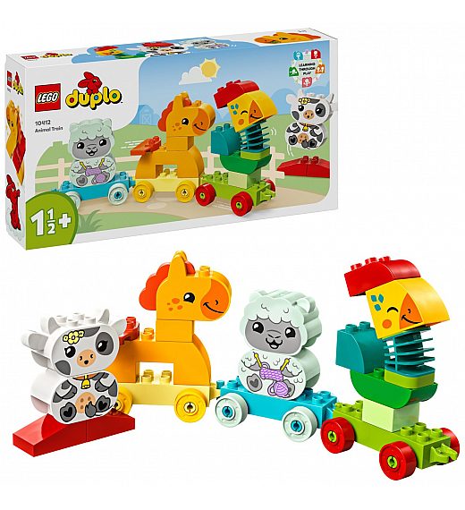 Lego kocke Duplo Moj prvi živalski vlak 10412