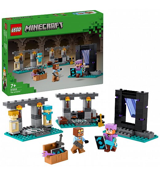 Lego kocke Minecraft Orožarna 21252