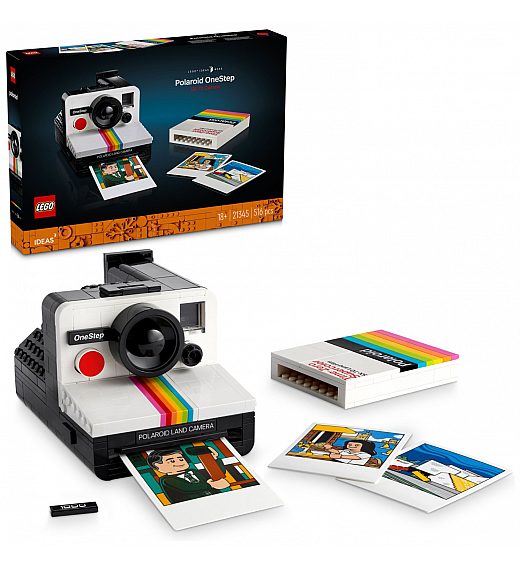 Lego kocke Ideas Fotoaparat Polaroid OneStep SX-70 21345