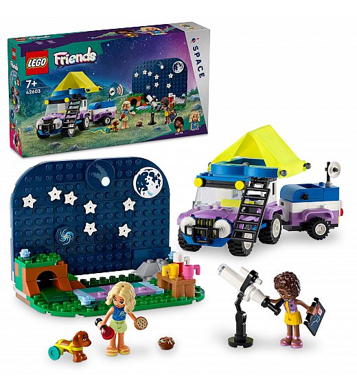 Lego kocke Friends Kamper za promatranje zvijezda 42603